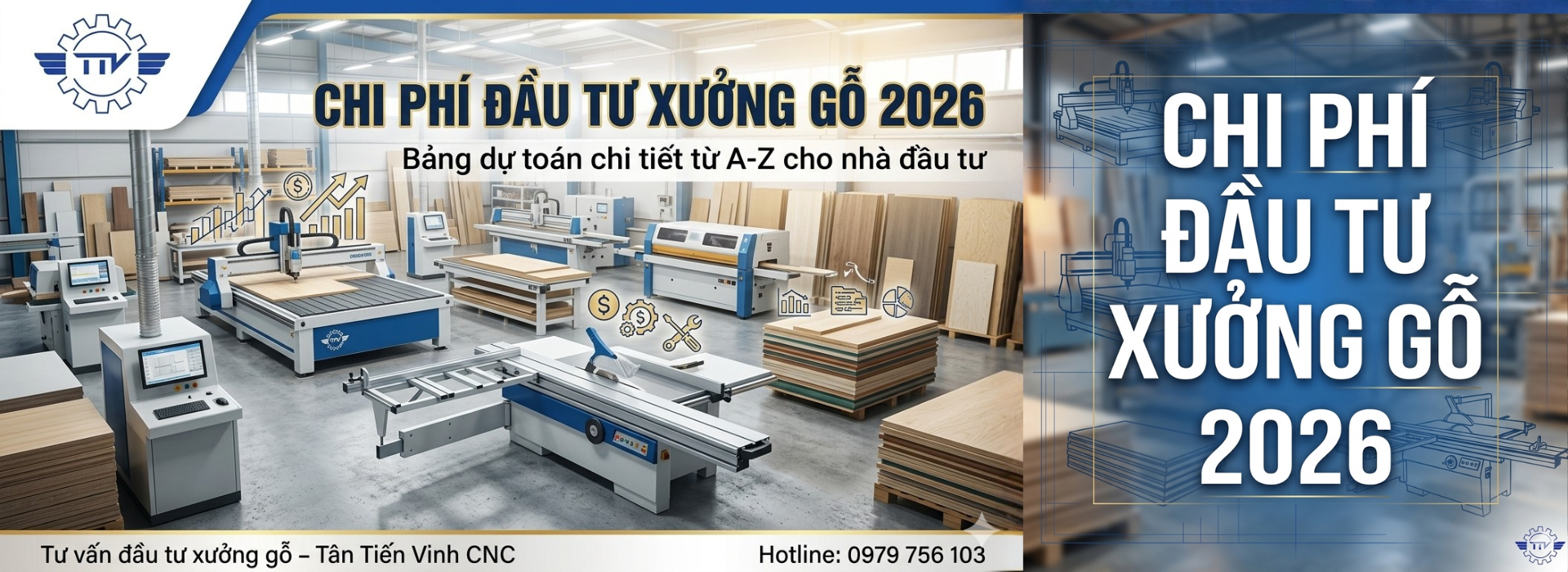 CHI PHÍ ĐẦU TƯ XƯỞNG GỖ 2026