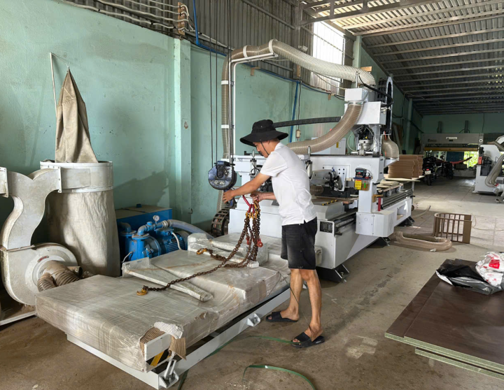 Lắp Đặt Dây Chuyền CNC Full Line Tại Củ Chi
