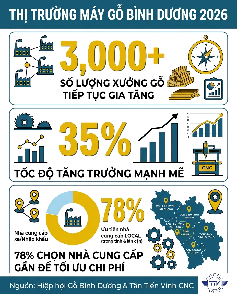MÁY GỖ LỚN NHẤT MIỀN NAM