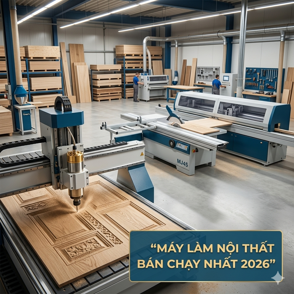 Máy làm nội thất bán chạy nhất 2026