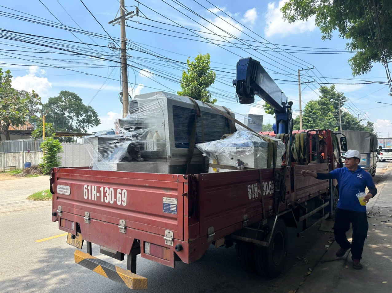 Nâng cấp máy cho khách hàng Trảng Bom Đồng Nai