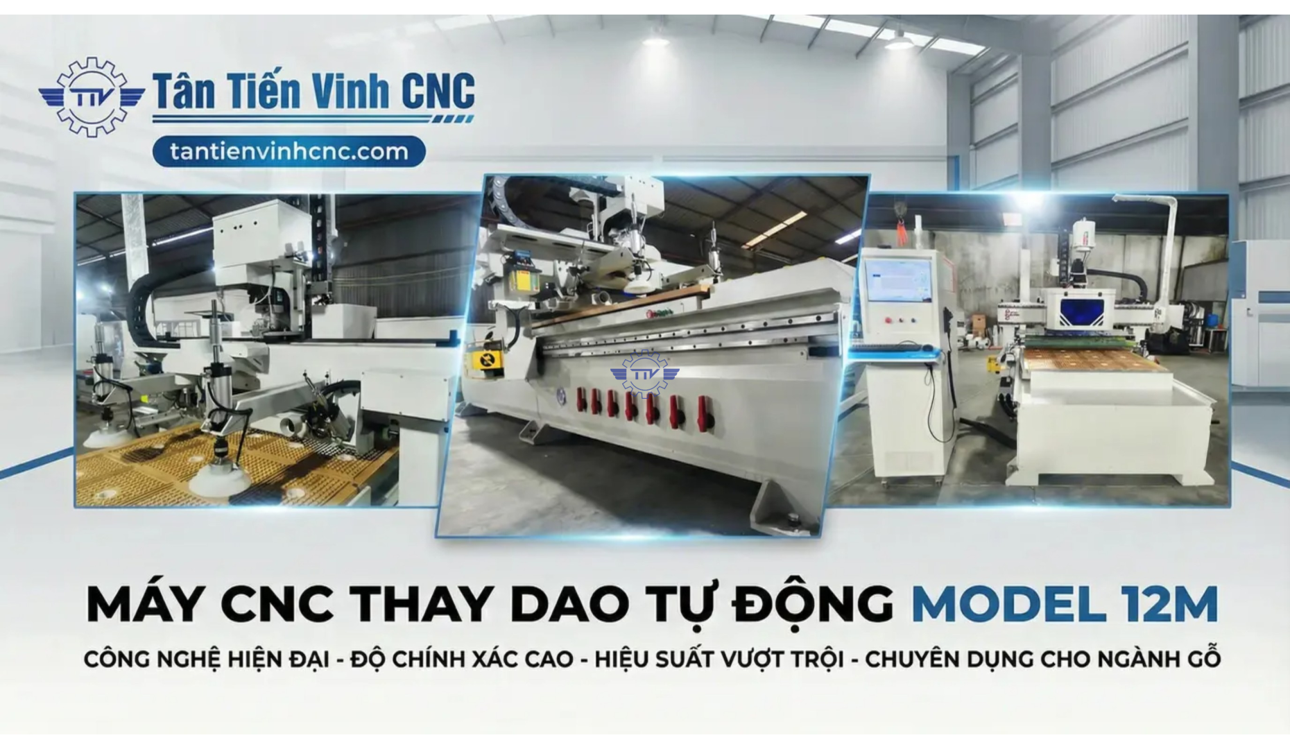 MÁY CNC THAY DAO TỰ ĐỘNG MODEL 12M